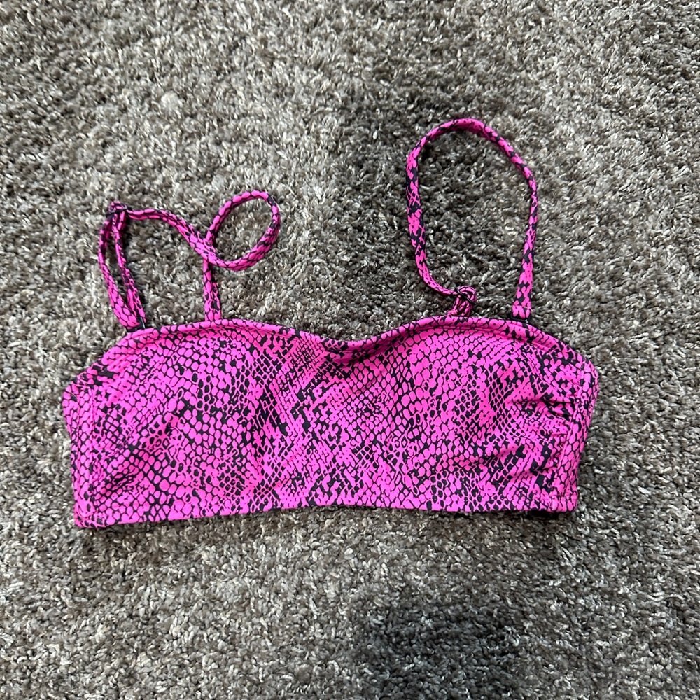 Print Bikini Top